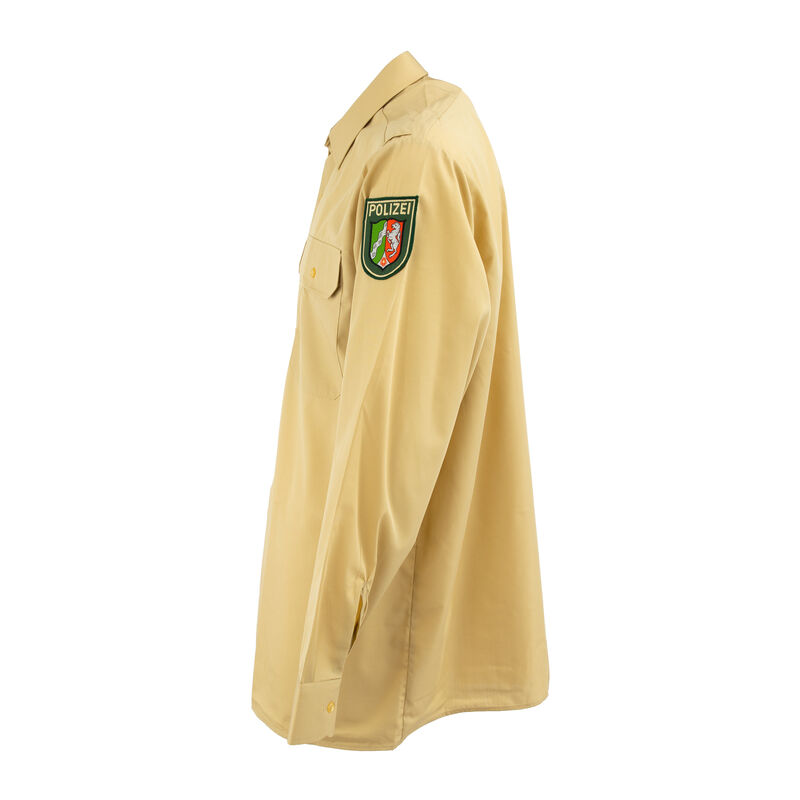 German Tan Police Service Shirt | Unissued, , large image number 4